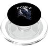 Crow Raven Corvid Humor F-Caw-F Corvo Corvo Umorismo Sarcastico Corvid PopSockets PopGrip per MagSafe