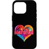 Unique Named Personalized Heart Tees Custodia per iPhone 16 Pro Maglietta con scritta I Heart Love Marshall, con nome colorato