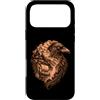 Divertente Corvo Natura Nordica Regalo Custodia per iPhone 17 Pro Max Corvo Montagna Drakkar Seppia Natura Nordica Arte