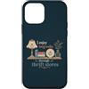 Thrift Store Findin Custodia per iPhone 12 mini Divertente negozio dell'usato Amante Vintage Shopping antico