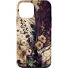 Poetic Object Collection Custodia per iPhone 12 mini Bottiglia di inchiostro con fiore Plume Writer ispirato