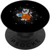 Astronaut Cat Space Suit Galaxy Kitty Pe Astronauta Cat Space Suit Galaxy Kitty Pet Animal Fur PopSockets PopGrip Adesivo