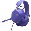 JBL Quantum 120, Cuffie Gaming Over-Ear Cablate Multipiattaforma, Viola | Design Leggero e Confortevole, Microfono Rimovibile con Cancellazione del Rumore, JBL Quantum Spatial Sound, QuantumENGINE