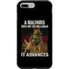 Divertente idea regalo Malinois per i pr Custodia per iPhone 7 Plus/8 Plus Malinois con motivo umoristico per i proprietari di cani