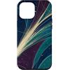 Starlit Motion Art Collection Custodia per iPhone 12 Pro Max Cometa d'oro attraverso i nastri cosmici