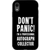 Autographs & Signed Memorabilia T-Shirts Custodia per iPhone XR Collezionista di autografi