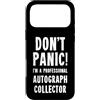 Autographs & Signed Memorabilia T-Shirts Custodia per iPhone 17 Pro Max Collezionista di autografi
