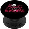 Cosmetici Make Up Skincare Ciglia Esteti La bellezza è la mia attività Make Up Artist Salone di PopSockets PopGrip Adesivo
