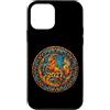 Chinese New Year 2027 Year Of The Fire G Custodia per iPhone 12 mini 2027 Anno Della Capra Fuoco Capodanno Cinese Festival Lunare