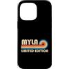 Custom First Name Cool Given Name Gift I Custodia per iPhone 14 Pro Max MYLA Name Personalised Funny Retro Vintage Birthday