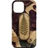 Poetic Object Collection Custodia per iPhone 12 mini Felce pressata all'interno di vetro oggetto letterario arte