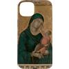 RelaxArtWorld Custodia per iPhone 15 Plus Madonna col Bambino di Duccio di Buoninsegna (1290)
