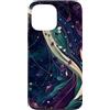 Midnight Comet Art Collection Custodia per iPhone 13 Pro Max Cometa dalla coda del nastro celeste