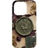 Poetic Object Collection Custodia per iPhone 14 Pro Sigillo di cera stile medaglione floreale oggetto letterario arte