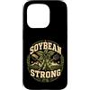 Soybean Grower Farming Life Agriculture Custodia per iPhone 15 Pro Soia Strong Farmer Agricoltura Agricoltura Orgoglio