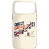 Quilting Shirts & Gifts HHWCo. Custodia per iPhone 17 Pro Max Quilt Guild Cut Stitch Gather Quilter Cucito Design