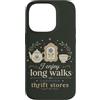 Thrift Store Findin Custodia per iPhone 14 Pro Mi piacciono lunghe passeggiate attraverso negozi dell'usato divertente