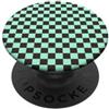Checkered Checked Check Pattern Designs Motivo a scacchi a scacchi PopSockets PopGrip Adesivo