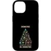 Chemistry Science Christmas Gifts & Appa Custodia per iPhone 14 Scienza dell'albero di Natale Chemistree Lab