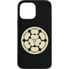 Digital Homestead Custodia per iPhone 13 Pro Max Vintage Orientale Giallo Pallido Chosokabe Giappone Mon