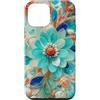 Coastal Charm Collection Custodia per iPhone 12 mini Mare Vetro Fiore Nautico Estate