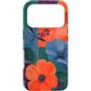 Modern Patch Collection Custodia per iPhone 17 Pro Motivo geometrico a mosaico in tessuto floreale