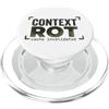 Software Developer Memory Loss Humor Contesto Rot Cache Invalidato Divertente Programmatore AI Tech Umorismo PopSockets PopGrip per MagSafe