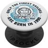 Yachting Sailing Accessories Gifts Shirt Marinai Barche a vela Vintage 1990 Compleanno divertimento vela Yachting PopSockets PopGrip Adesivo
