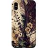 Poetic Object Collection Custodia per iPhone XS Max Bottiglia di inchiostro con fiore Plume Writer ispirato