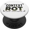 Software Developer Memory Loss Humor Contesto Rot Cache Invalidato Divertente Programmatore AI Tech Umorismo PopSockets PopGrip Adesivo