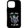 The Joker Custodia per iPhone 16 Pro The Joke Is On You Batman Joker Card Edizione artistica