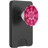 Graziosi disegni con motivi tie-dye Mandala di tintura per cravatta rosa PopSockets PopWallet per MagSafe