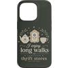 Thrift Store Findin Custodia per iPhone 13 Pro Mi piacciono lunghe passeggiate attraverso negozi dell'usato divertente