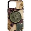 Poetic Object Collection Custodia per iPhone 16 Pro Max Sigillo di cera stile medaglione floreale oggetto letterario arte