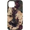 Poetic Object Collection Custodia per iPhone 13 Bottiglia di inchiostro con pennacchio fiorito oggetto letterario arte