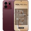 TCL Smartphone TCL P80 Ultra 5G Teleobiettivo 50MP Display NXTPAPER 512GB Bordeaux