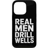 Water Well Driller Gifts / Well Drilling Custodia per iPhone 13 Pro Perforazione di pozzi di perforazione di pozzi d'acqua