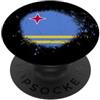 Urban Flag Studio Vernice spray con bandiera di Aruba PopSockets PopGrip Adesivo