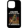 Divertente idea regalo Malinois per i pr Custodia per iPhone 15 Pro Max Malinois con motivo umoristico per i proprietari di cani