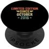 Legend Since Birthday Limited Edition Since October 2016 PopSockets PopGrip Adesivo