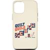 Quilting Shirts & Gifts HHWCo. Custodia per iPhone 12/12 Pro Quilt Guild Cut Stitch Gather Quilter Cucito Design