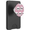 Halloween Pink Goth Decor Cute Pink Goth Trippy Skeleton Bones Halloween Pastel Gothic PopSockets PopWallet per MagSafe