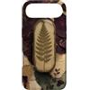 Poetic Object Collection Custodia per iPhone Air Felce pressata all'interno di vetro oggetto letterario arte