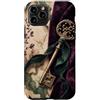 Poetic Object Collection Custodia per iPhone 11 Pro Stile antico chiave e nastro romantico antico modello