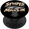 4MarlinLovers Marlin Angler Fishing Graphic Fish Dad Uomini Ragazzi PopSockets PopGrip Adesivo