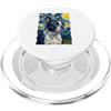 Labs of Love Boston Terrier Van Gogh PopSockets PopGrip per MagSafe