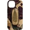 Poetic Object Collection Custodia per iPhone 14 Felce pressata all'interno di vetro oggetto letterario arte