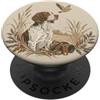 Hunting Lake Weekend English Springer Spaniel Caccia Cane Uccello Hunter PopSockets PopGrip Adesivo
