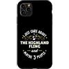 The Highland Fling Dancing Tee Custodia per iPhone 11 Pro Max Maglietta The Highland Fling Dance - I Just Care About The Hig