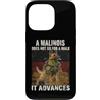 Divertente idea regalo Malinois per i pr Custodia per iPhone 13 Pro Malinois con motivo umoristico per i proprietari di cani